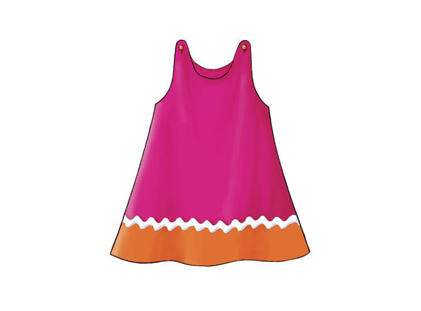 Butterick 3772 - Kjoler til barn
