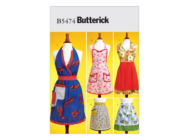 Butterick 5474- Forkle til dame