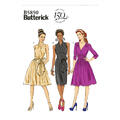 Butterick 5850- Kjole F5 (16-18-20-22-24)