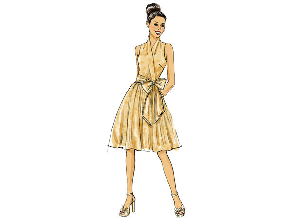 Butterick 5850- kjole til dame