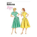 Butterick 6055- Retro Kjole A5 (6-8-10-12-14)