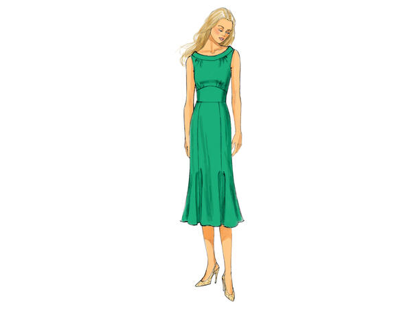 Butterick 6130- Kjoler og jumpsuit