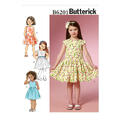 Butterick 6201- Kjole til barn CDD (2-3-4-5)