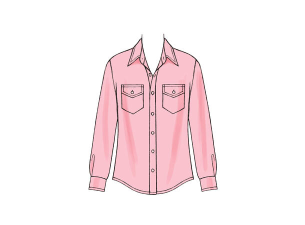 McCall's 6044 - Skjorte til herre.