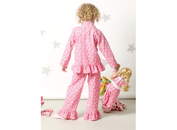 McCall's 6458 - Pysjamas til barn.