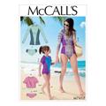 McCall's 7417 - Bikini t-skjorte MIS (8-10-12-14-16-18-20-22)