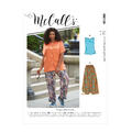 McCall's 8159 - Topp, Skjørt & Bukse KK (26W-28W-30W-32W)