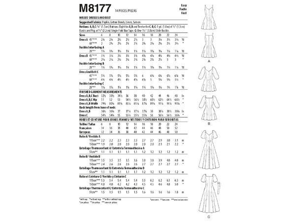 McCall's 8177 - Kjole.