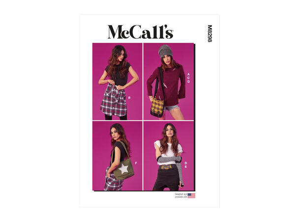 McCall's 8298 - Topp, Skjørt og Tilbehør.