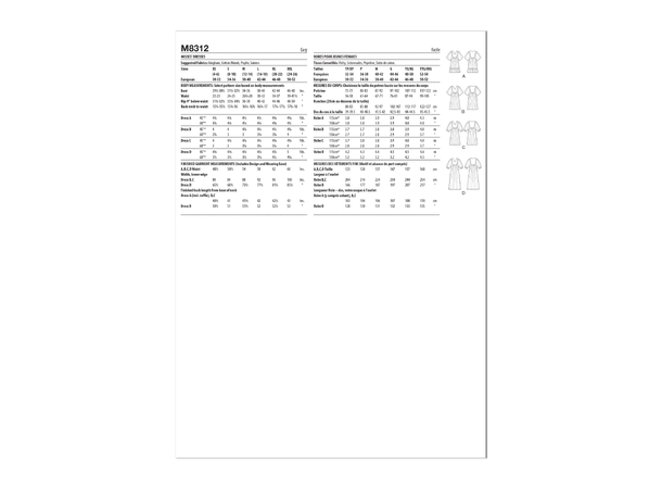McCall's 8312 - Kjole.