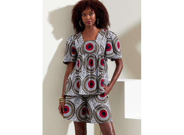 Vogue 1871 - Topp, shorts og skjørt.