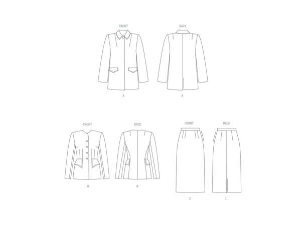 Vogue 1932 - Vintage kåpe og drakt.