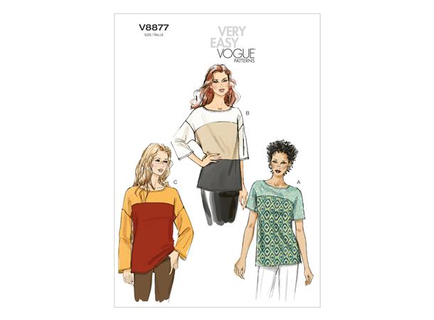 Vogue 8877 - Topp ZZ (L-XL-XXL)