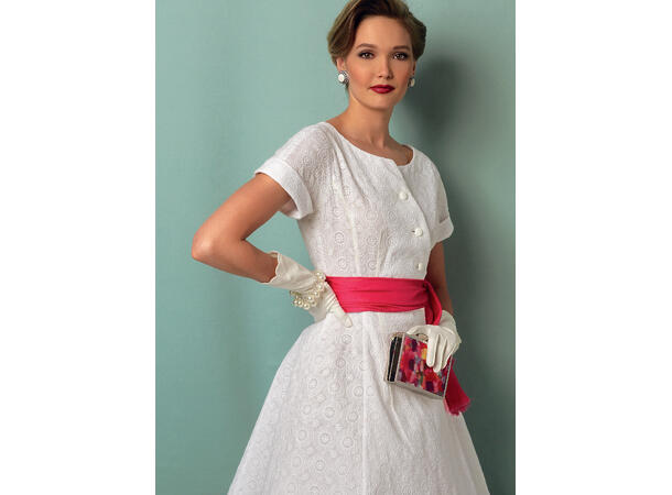 Vogue 9105 - Vintage kjole.