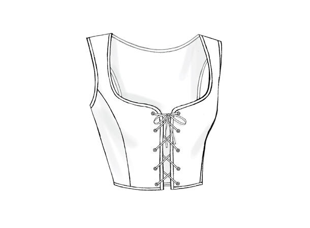 Butterick 4669- historisk korsett