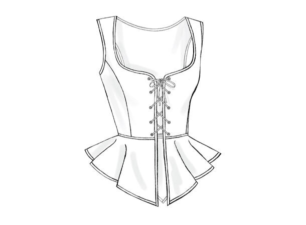 Butterick 4669- historisk korsett
