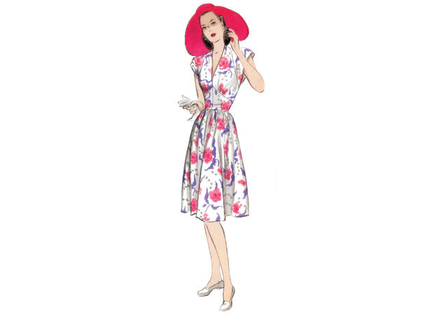 Butterick 4790- Retro Kjole