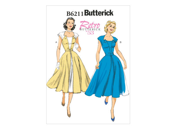 Butterick 6211- Retro Kjole