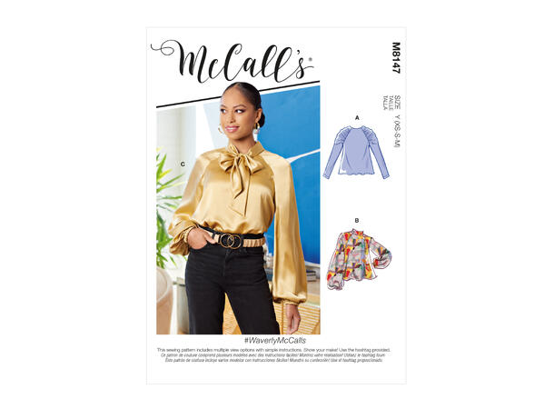 McCall's 8147 - Bluse.
