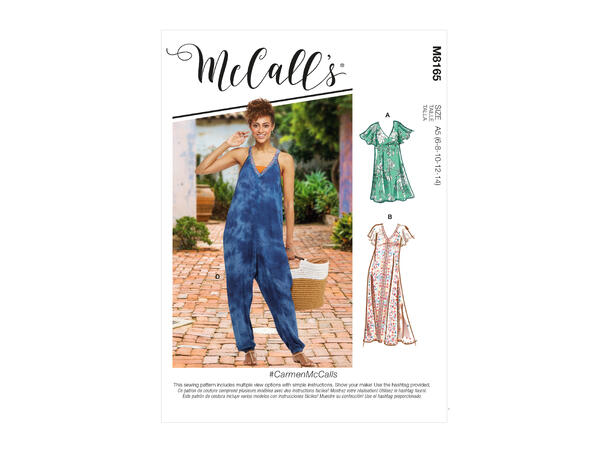 McCall's 8165 - Kjole og jumpsuit.