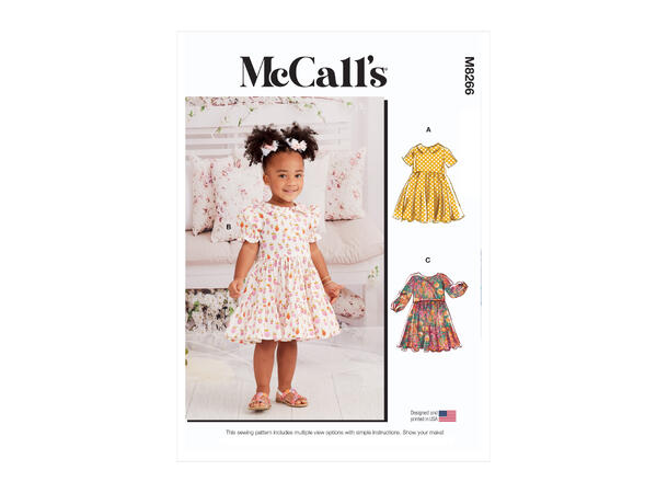 McCall's 8266 - Kjole til barn.