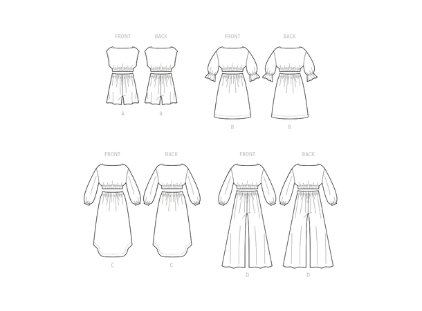 McCall's 8295 - Sett til barn.