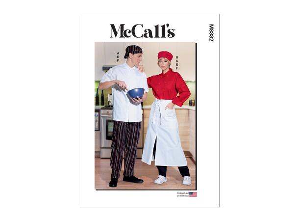 McCall's 8332 - Kokkeuniform.