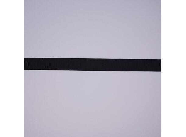 Ripsbånd Svart, 16 mm