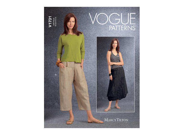 Vogue 1731 - Bukse og Skjørt