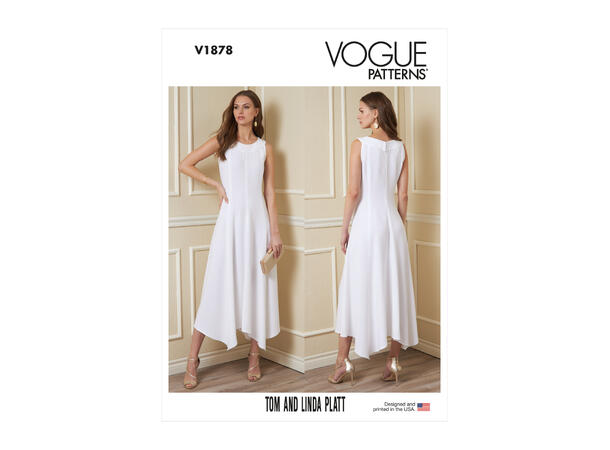 Vogue 1878 - Kjole.