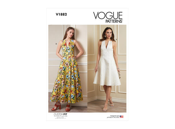 Vogue 1882 - Kjole.