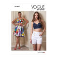 Vogue 1893 - Topp, Shorts & Skjørt E5 (14- 16-18-20-22)