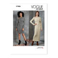 Vogue 1906 - Kjole B5 (8-10-12-14-16)
