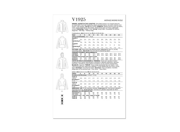 Vogue 1925 - Jakke.