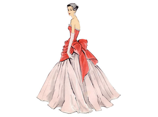 Vogue 1931 - Vintage kjole.