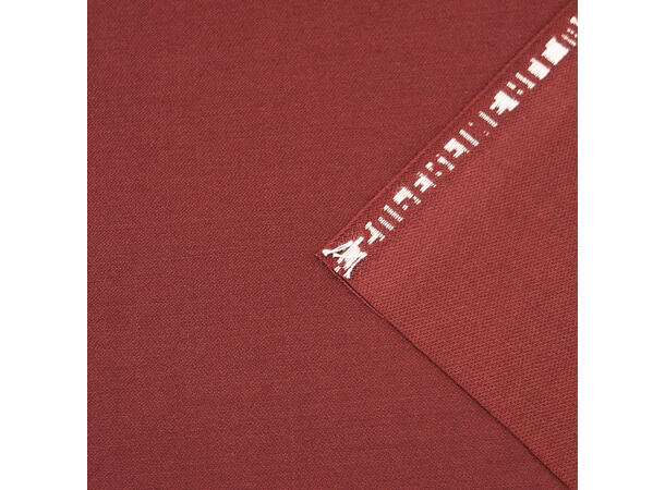 Økologisk Glatt Medium Tykk Ull, Vinrød