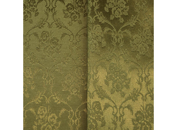 Bomulls Jaquard, Brokade, Oliven