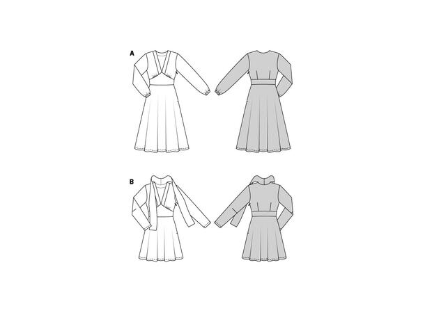 Burda 5885 - Kjole