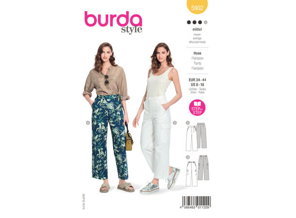 Burda 5902 - Bukse