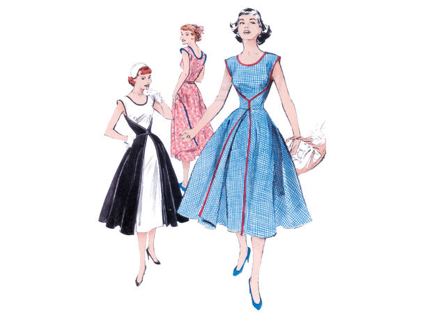 Butterick 4790- Retro Kjole