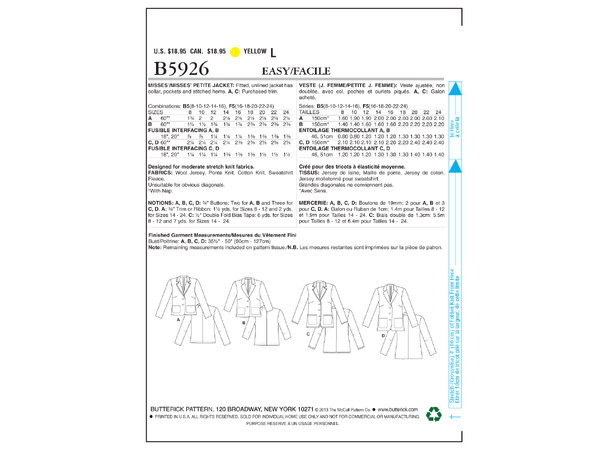 Butterick 5926