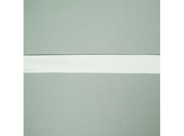 Kraftig bomullsbånd Hvit, 30 mm