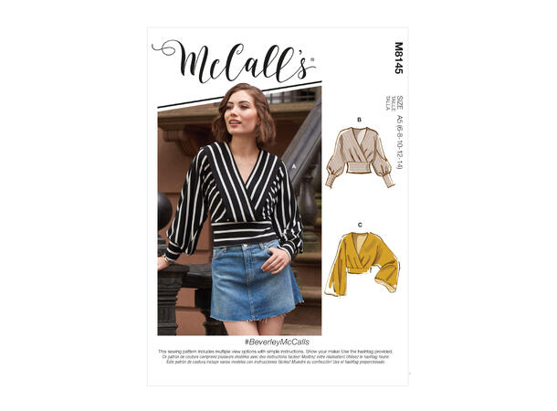 McCall's 8145 - Bluse.