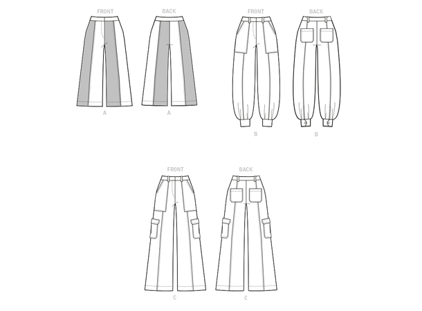 McCall's 8206 - Bukse.