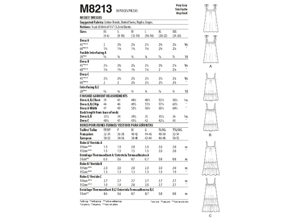 McCall's 8213 - Kjole.