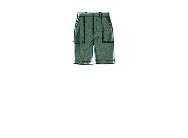 McCall's 8264 - Bukse og bermudashorts til herre.