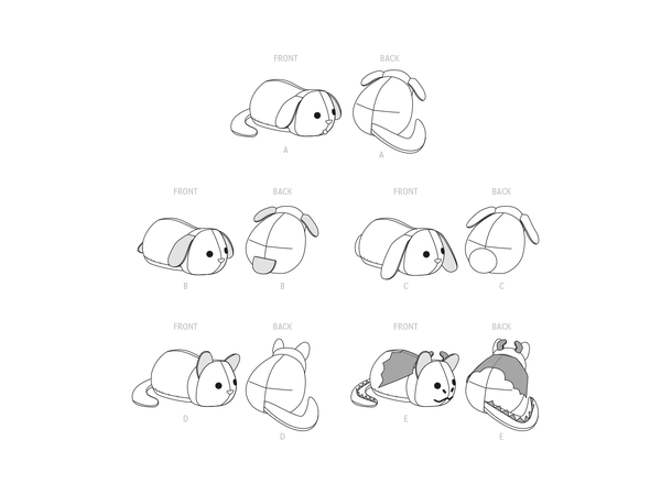 McCall's 8301 - Kosedyr.