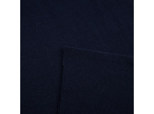 Rundstrikket smal ribb, marine