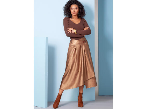 Vogue 1850 - Omslagsskjørt.