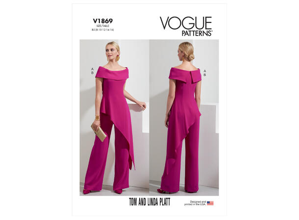 Vogue 1869 -Topp med bukse.